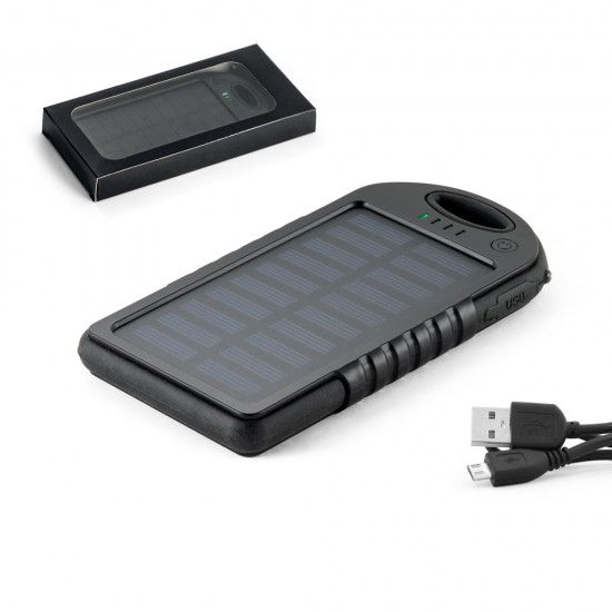 Bateria Portátil Solar com Logo
