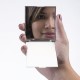 Espelho plástico Retangular Sem Aumento Promocional