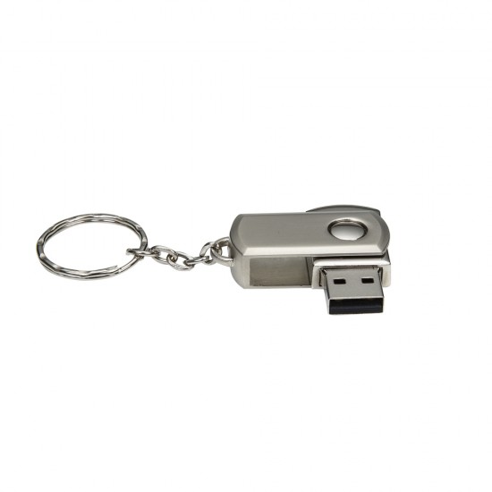Mini Pen Drive 4GB Giratório Personalizado com Logo
