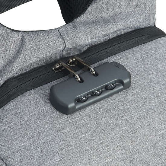Mochila de Poliéster Anti-Furto USB com Segredo Personalizada
