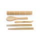 Kit para sushi em bambu Personalizado com Logo