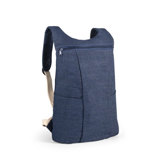 Mochila Casual em Denim Reciclado Personalizada