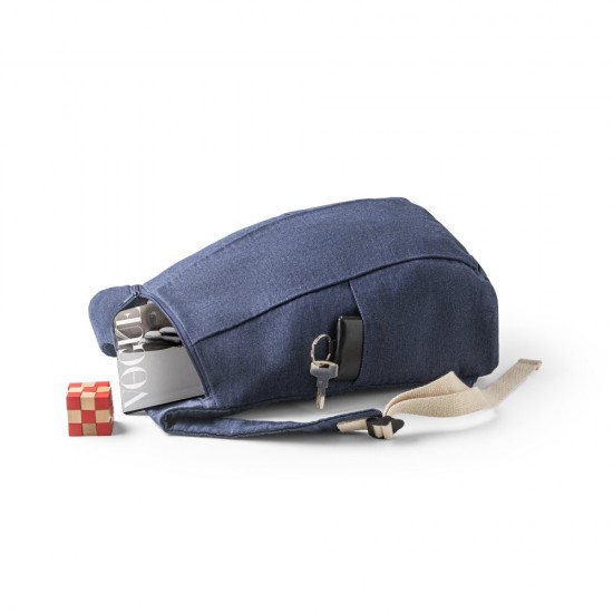 Mochila Casual em Denim Reciclado Personalizada