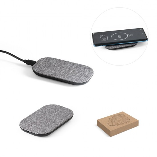 Carregador Wireless 100% reciclado Personalizado