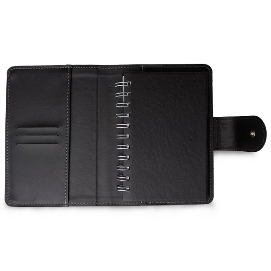 Caderneta  14x18cm em Couro Sintético Personalizada