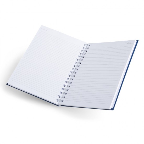 Caderno 24X18CM em Percalux Emborrachado Personalizada