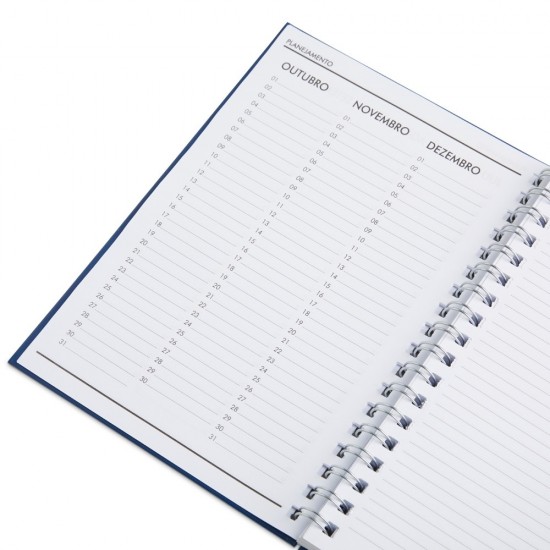 Caderno 24X18CM em Percalux Emborrachado Personalizada