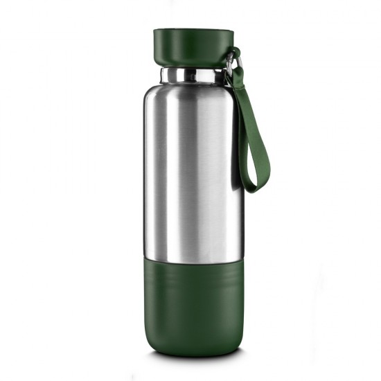 Garrafa Térmica em Inox com Copo,  500ml Personalizada